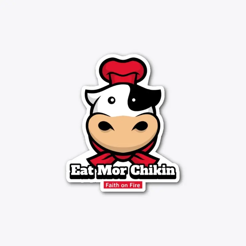 Eat Mor Chikin Sticker